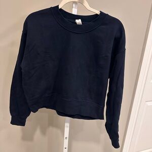 Lululemon navy sweatshirt